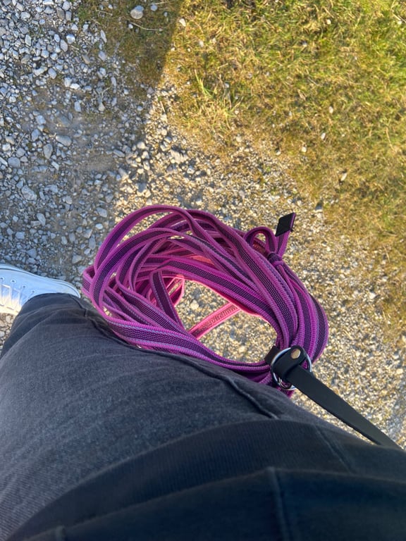 Porte-longe et laisse personnalisé - TPU 16 mm