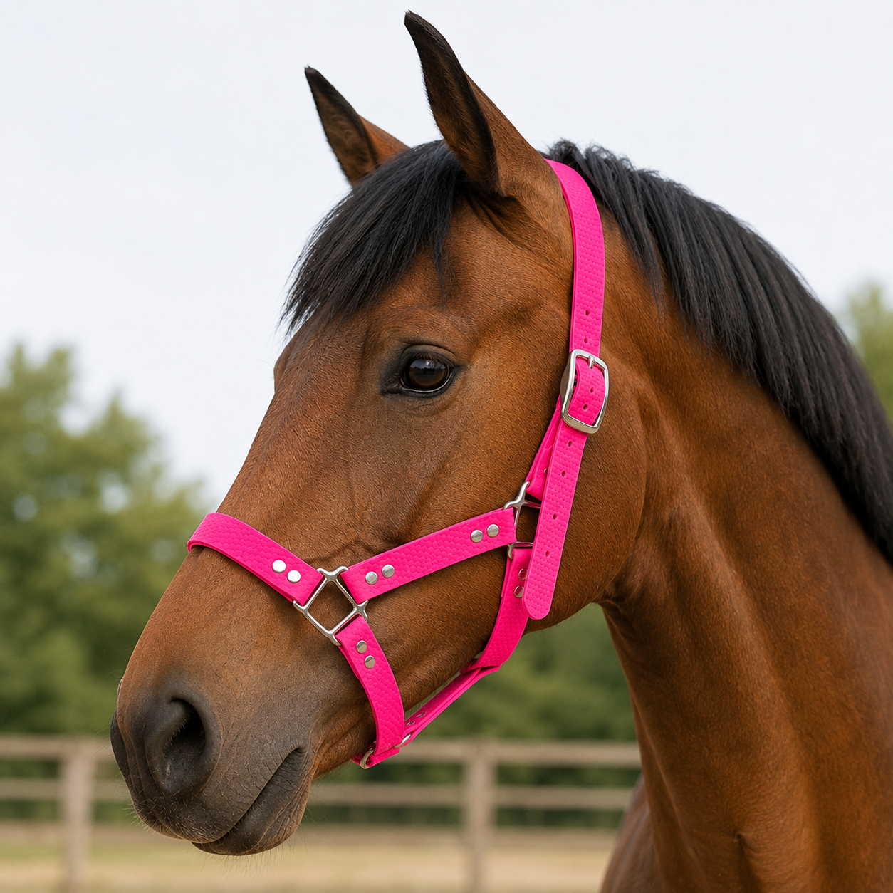 Licol Hexa 25 mm – Poney, Cob & Cheval