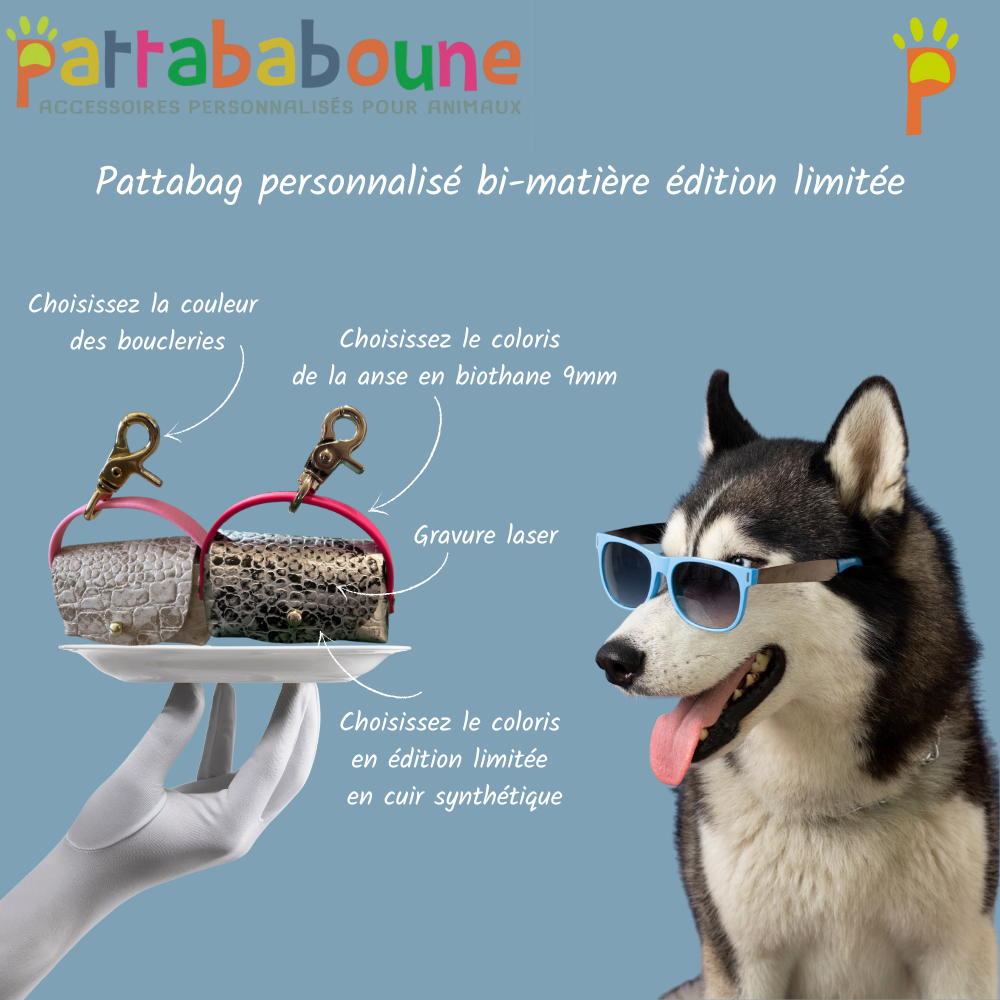 Pattabag personnalisé bi-matière pour multiusages en édition limitée