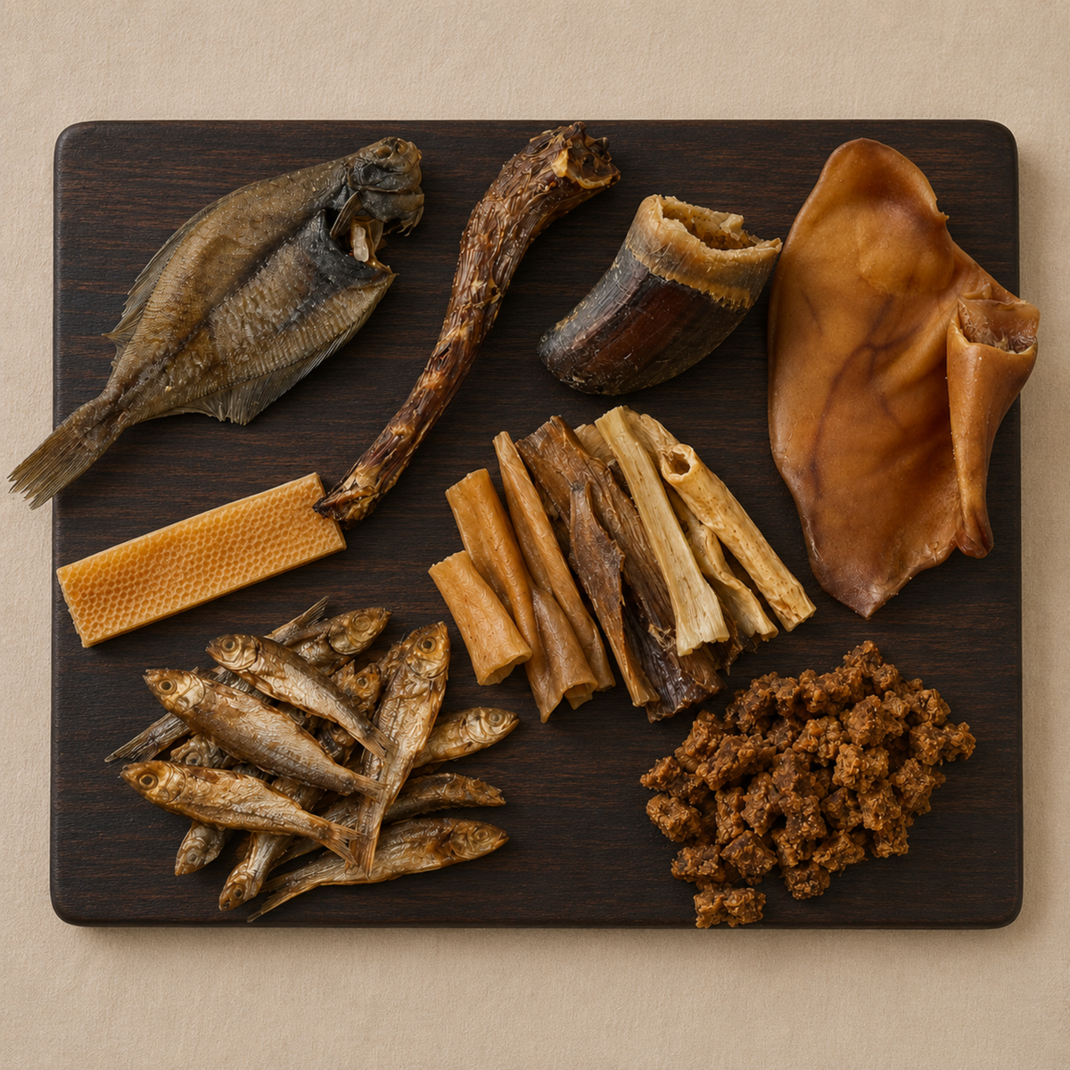 Box découverte friandises & mastications moyen & grand chien 100% naturelles