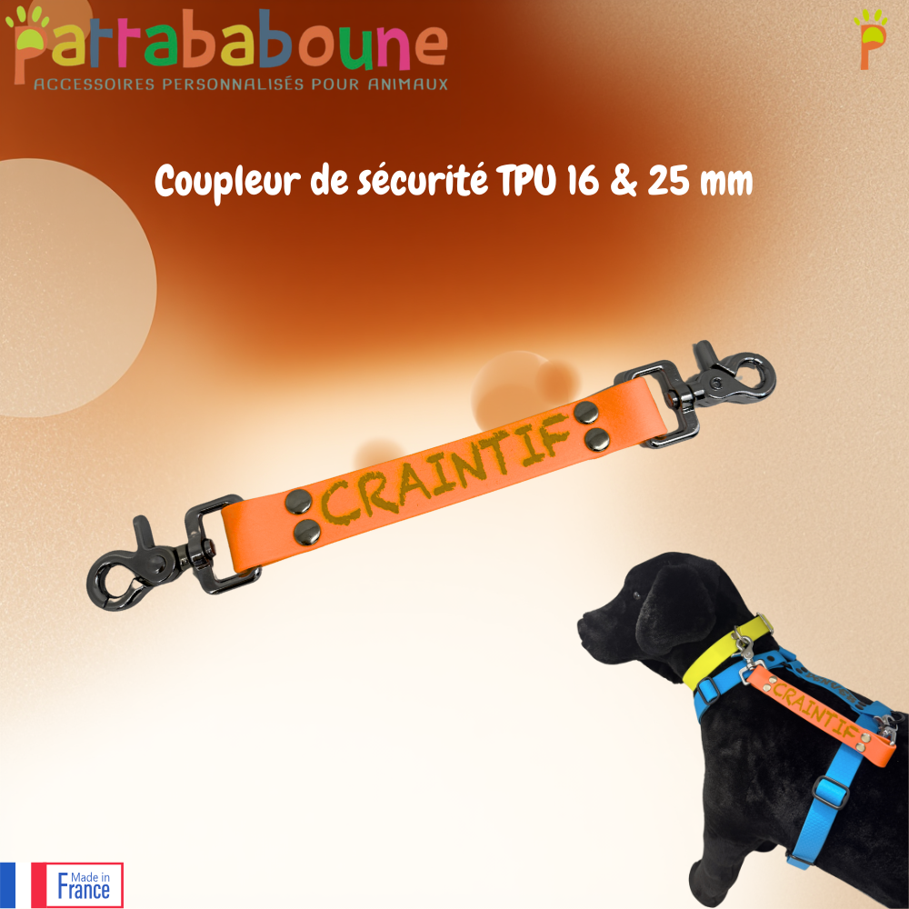 Coupleur personnalisé en TPU 16 mm - Petit lutin