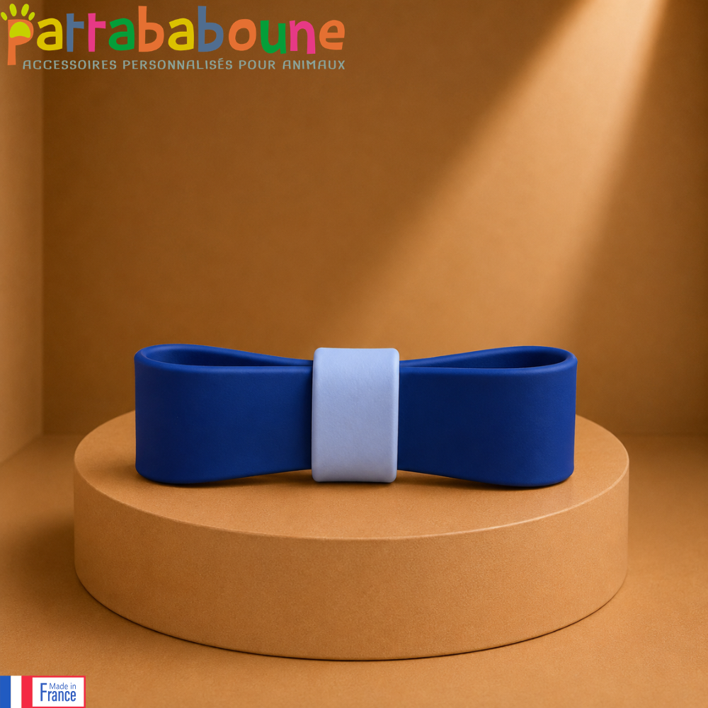 Nœud papillon pour chien et chat - Biothane 16, 25 et 38 mm