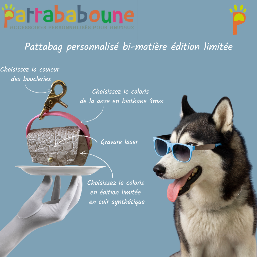 Pattabag Ixo personnalisé bi-matière pour multiusages en édition limitée