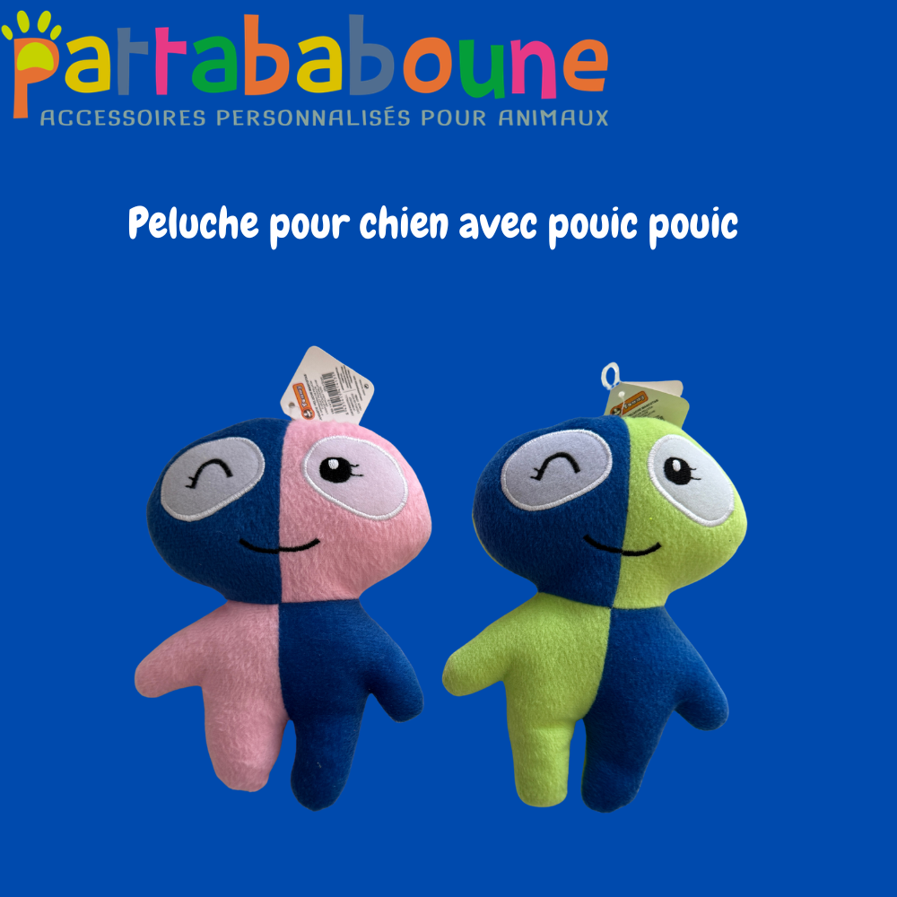 Peluche pour chien avec pouic pouic