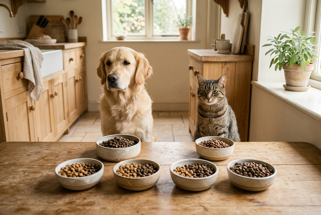 Changement de croquettes : une transition de 7 à 10 jours pour chien et chat