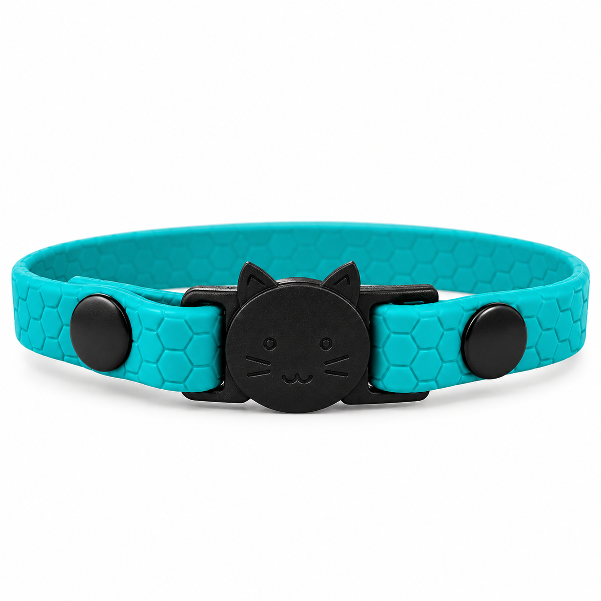 Personalized anti-strangulation cat collar - Hexa 9 mm