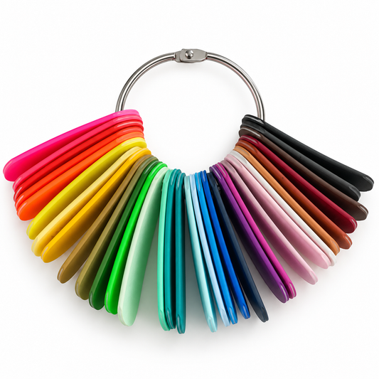 Nuancier TPU – Échantillon de couleur pour accessoires personnalisés chiens, chats & chevaux