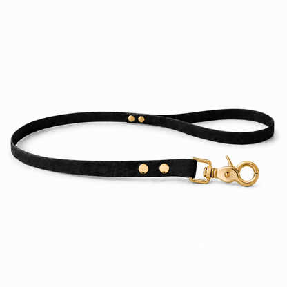 Custom restaurant short leash for dogs - Biothane 16 mm
