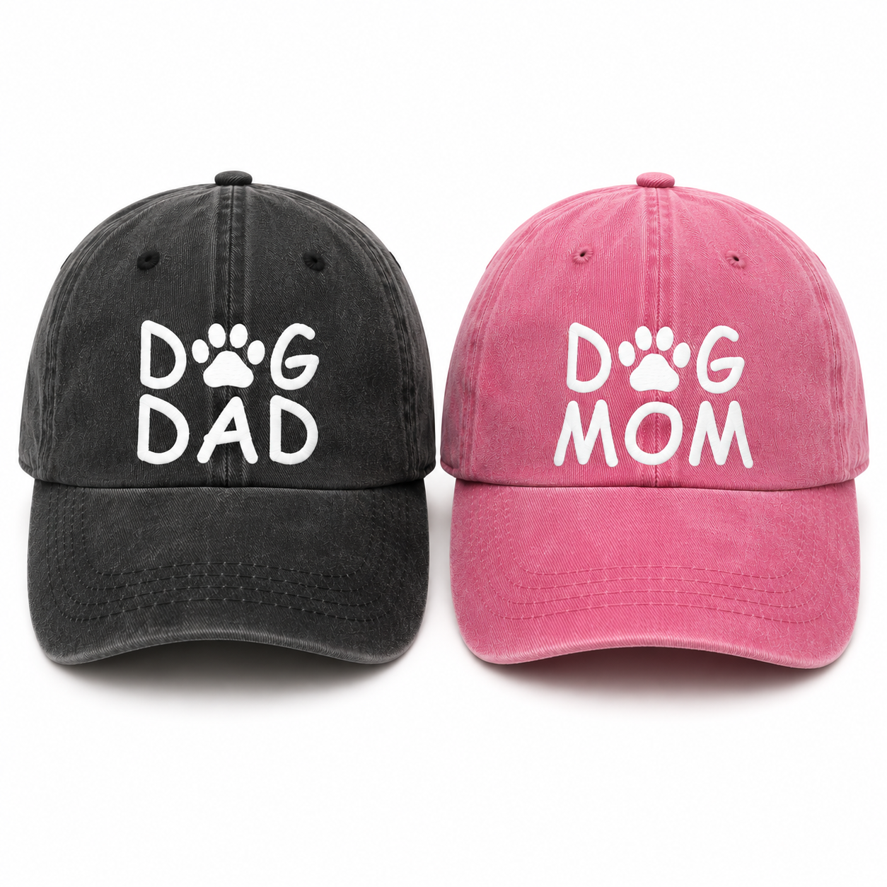 Dog Mom or Dog Dad Cap