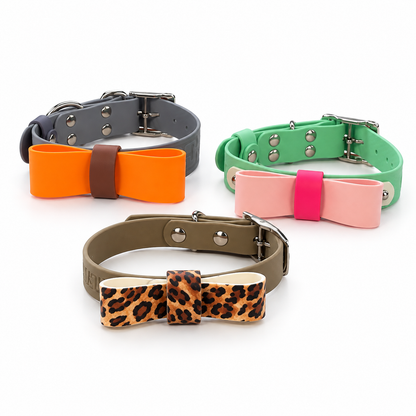 Bow tie for dogs and cats - Biothane 16, 25 and 38 mm