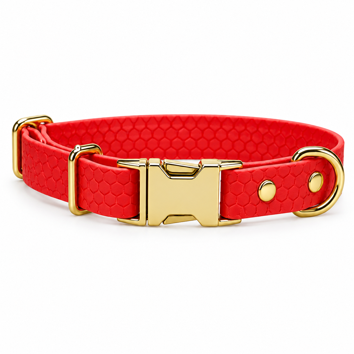 Personalized Dog Collar – Secure Clip – Hexa 25 mm