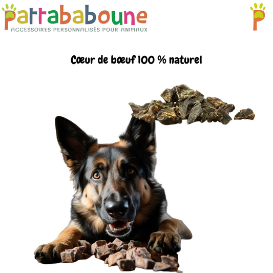 Cœur de bœuf pour chien 100% naturel