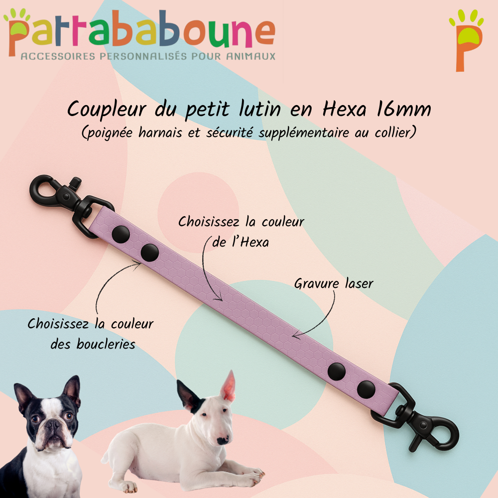 Coupleur du petit lutin en hexa 16 mm