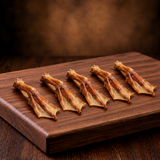 100% natural duck foot for dogs