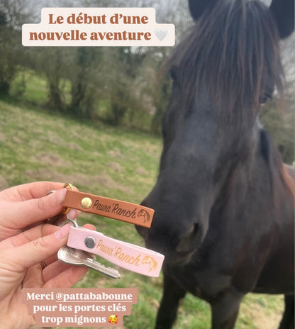 Porte-clés personnalisé en TPU 16 mm