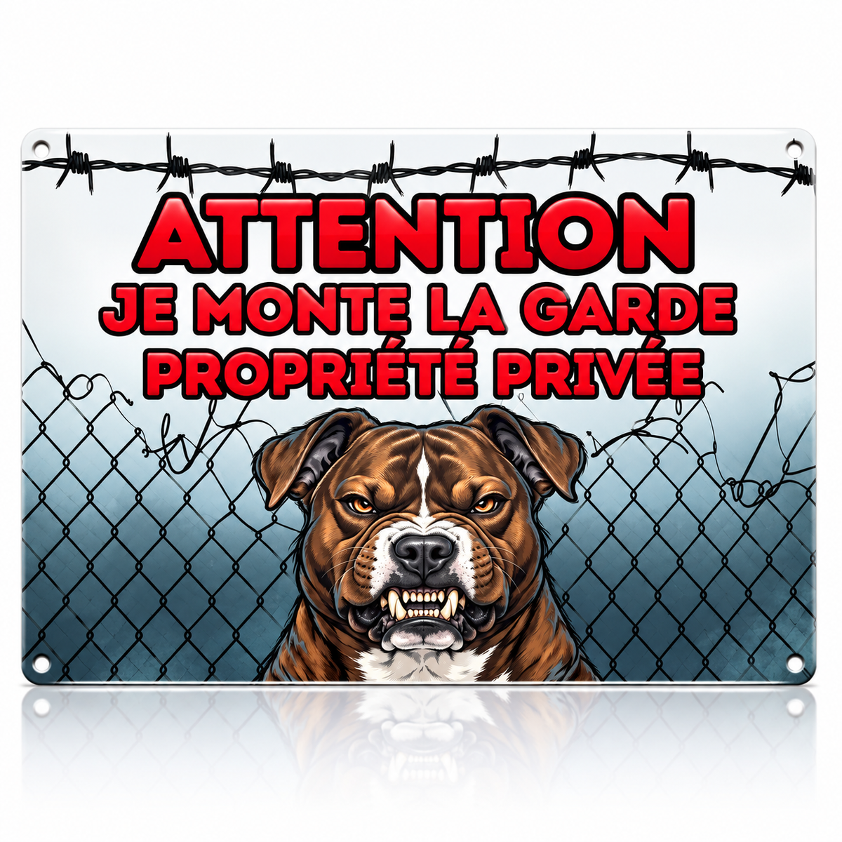 Plaque photo personnalisée en aluminium