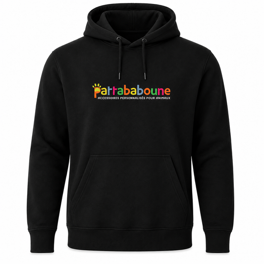 Sweat à capuche unisexe Pattababoune - S au 2XL