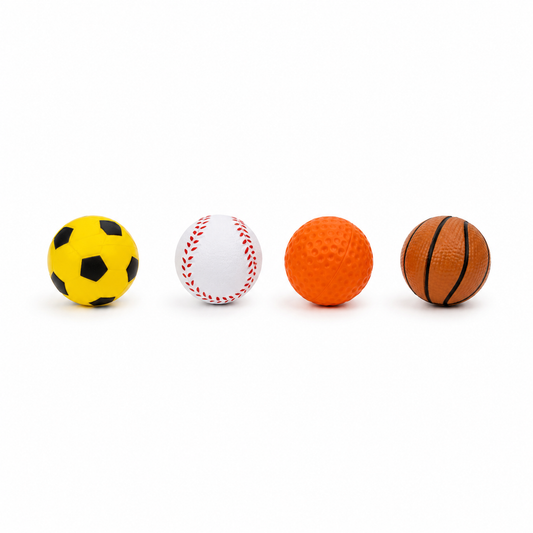 Petites balles sport pour chat