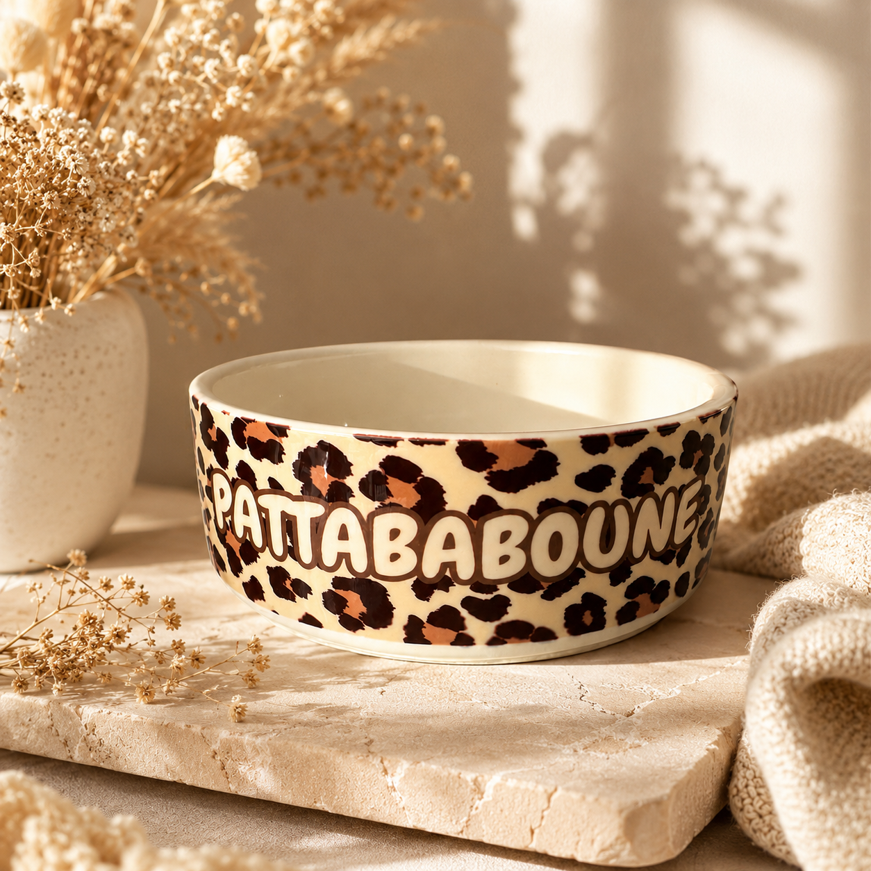 Custom pet bowl for dogs, cats & small pets