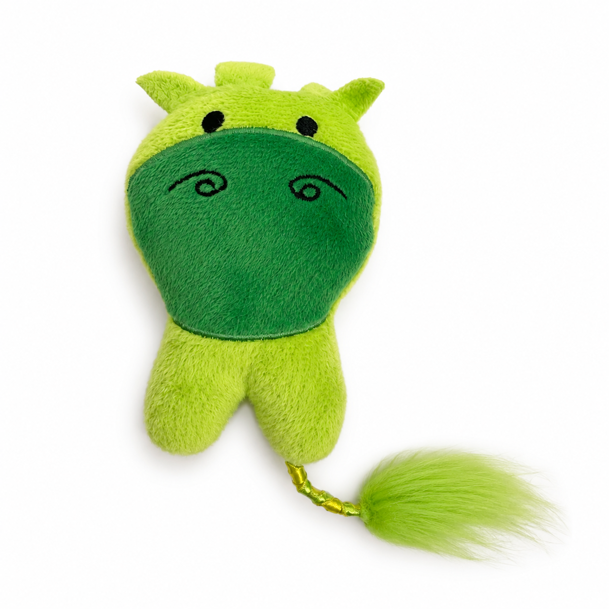 Jouet peluche hippopotame pour chat