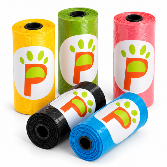 Poop bags - colored rolls
