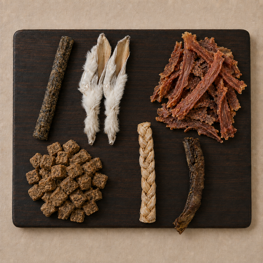 Box découverte friandises & mastications chiot & petit chien 100 % naturelles