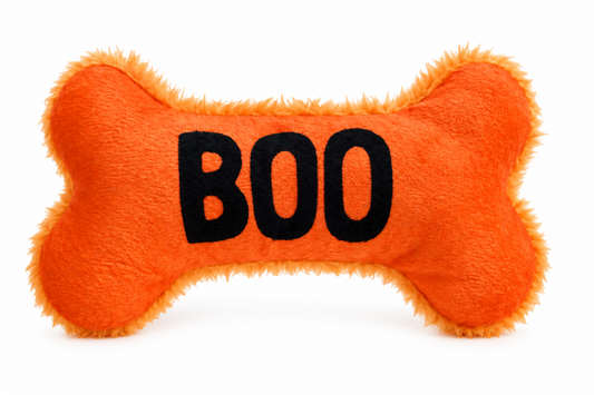 Jouet Peluche Os Halloween pour Chien – Couineur 18 cm