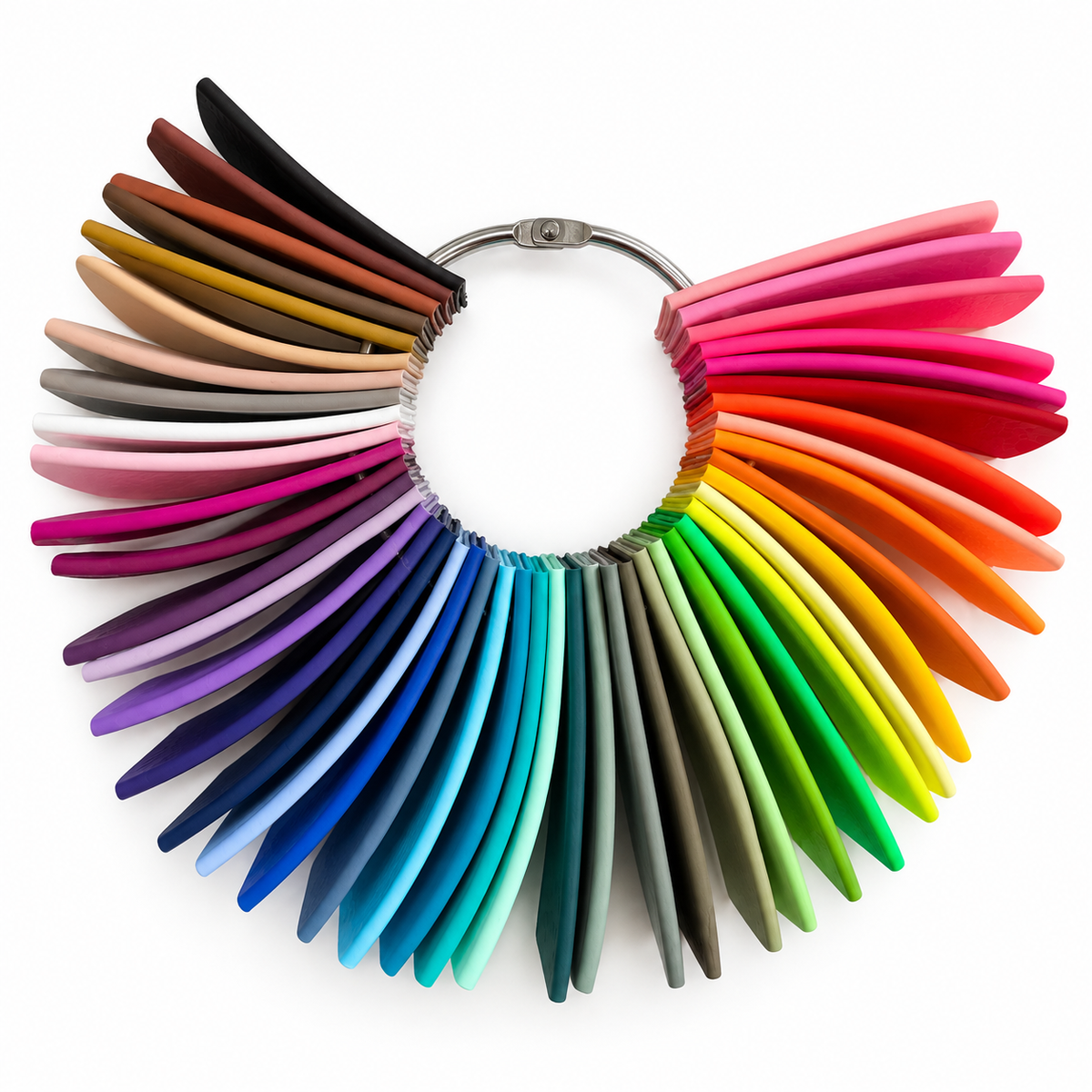 Nuancier Biothane – Échantillon de couleur pour accessoires personnalisés chiens, chats & chevaux