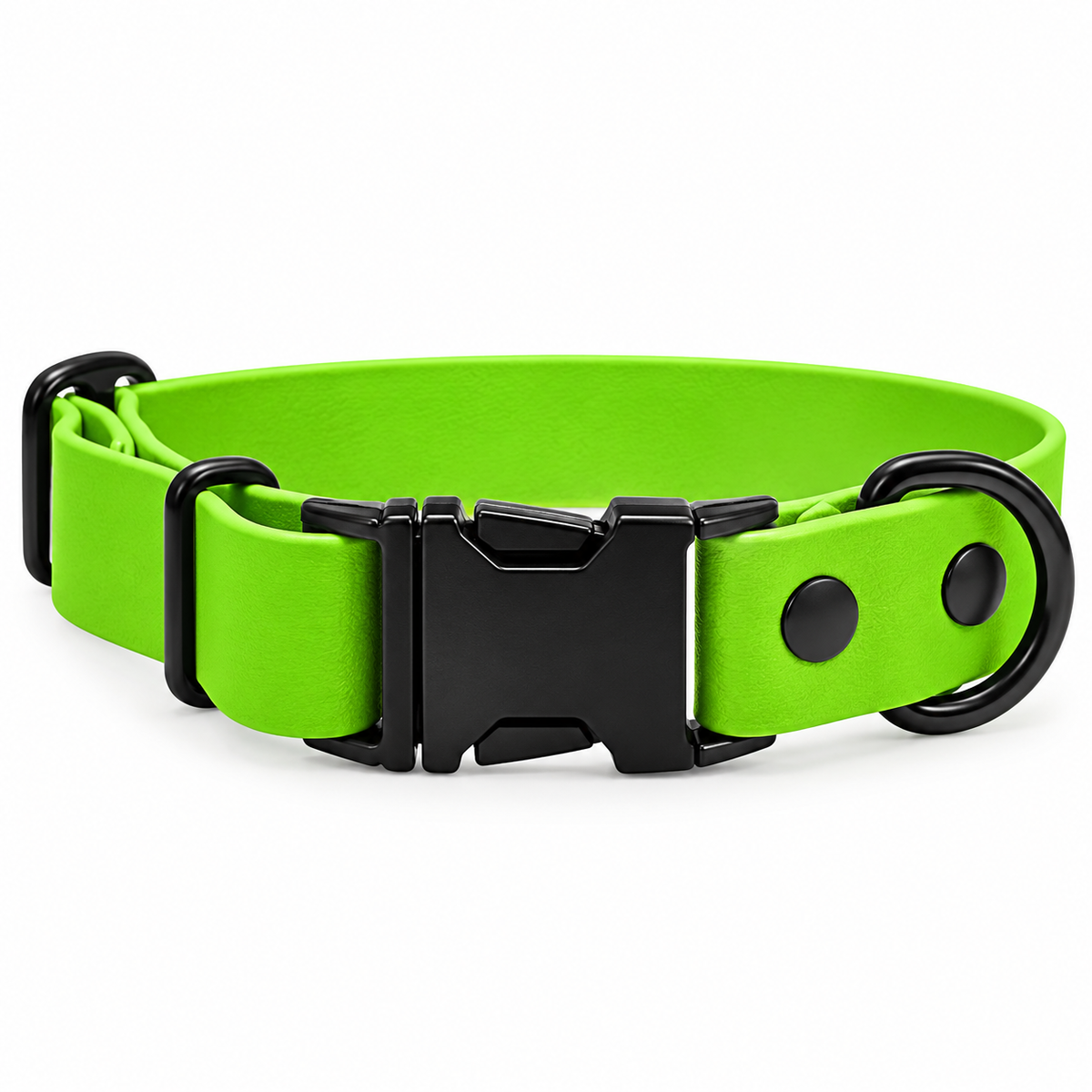 Collier chien personnalisé – Clip sécurisé – Biothane 25 mm