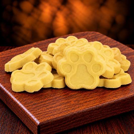 Biscuit aux agrumes et yaourt pour chien