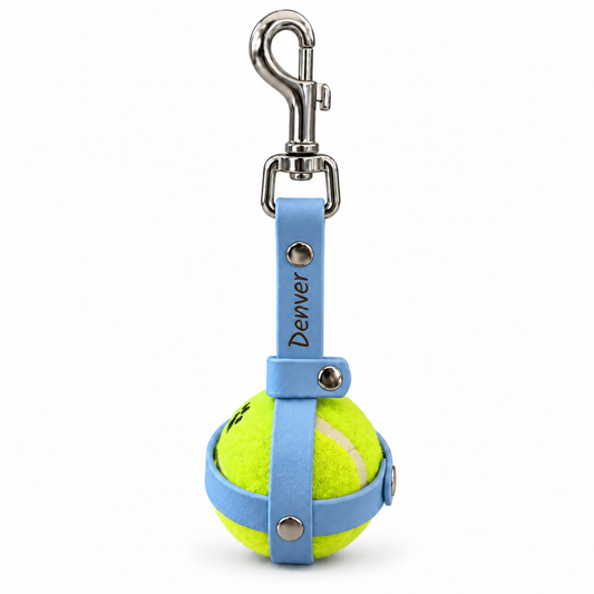 Customizable biothane dog ball holder 16 mm
