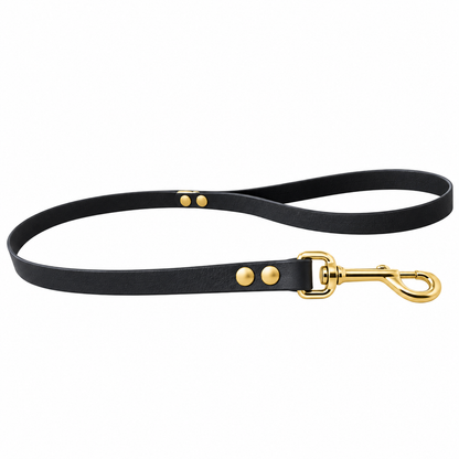 Custom restaurant short leash for dogs - Biothane 16 mm