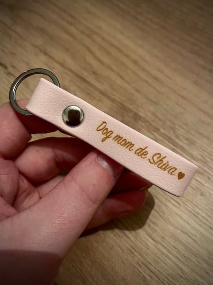 Porte-clés personnalisé en TPU 16 mm