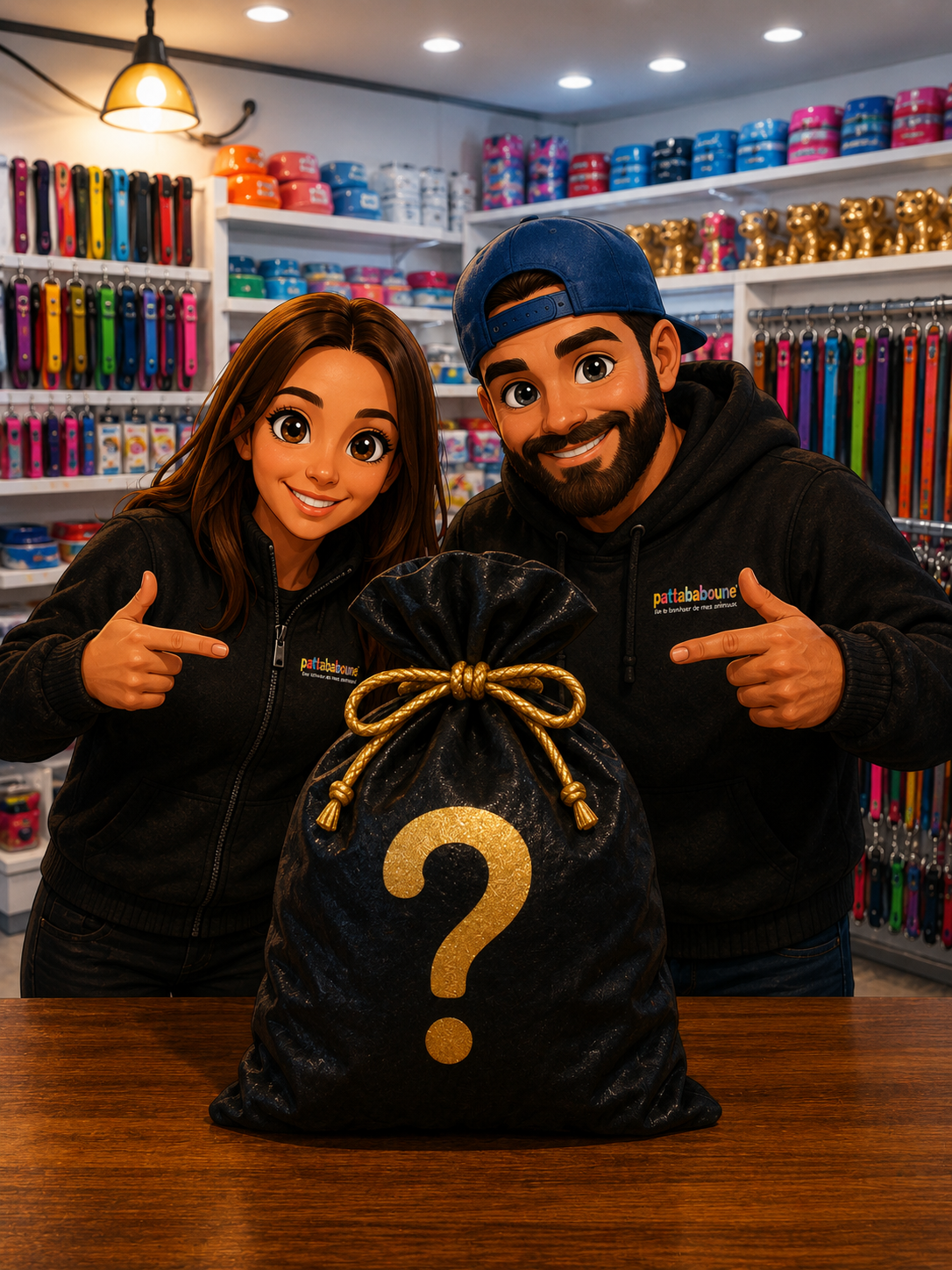 Sac mystère caché de la petite créatrice