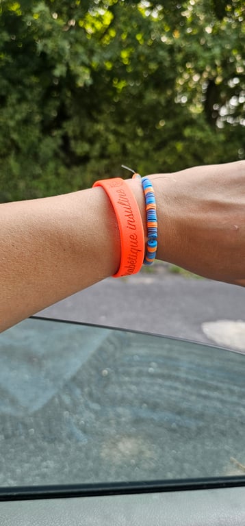 Bracelet personnalisable Biothane 9 et 16 mm- Fermeture pression