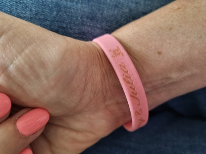 Bracelet personnalisable Biothane 9 et 16 mm- Fermeture pression