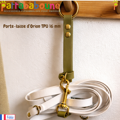 Porte-longe et laisse personnalisé - TPU 16 mm