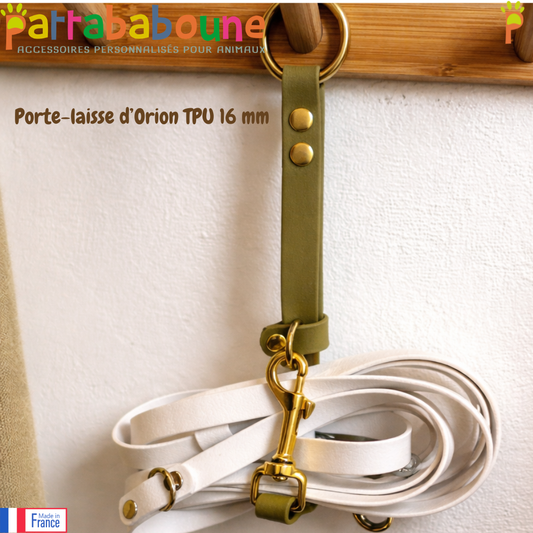 Porte-longe et laisse personnalisé - TPU 16 mm