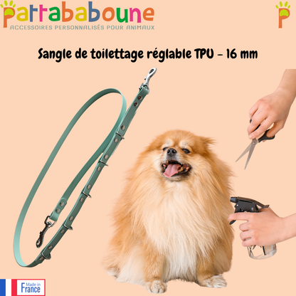 Sangle de toilettage réglable - TPU 16 mm