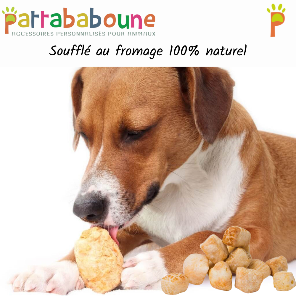Soufflés au fromage pour chien 100 % naturels