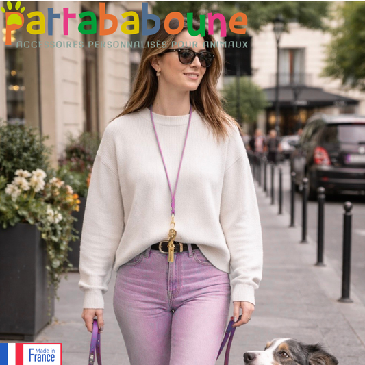 Tour de cou porte-clés & accessoires en Hexa - Mains libres