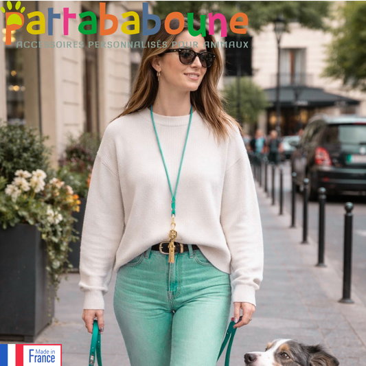 Tour de cou porte-clés & accessoires en TPU - Mains libres