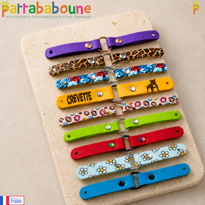 Bande pour collier & laisse Las Vegas pour chien - 16 & 25 mm