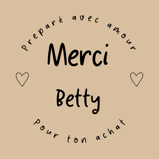 Commande Betty