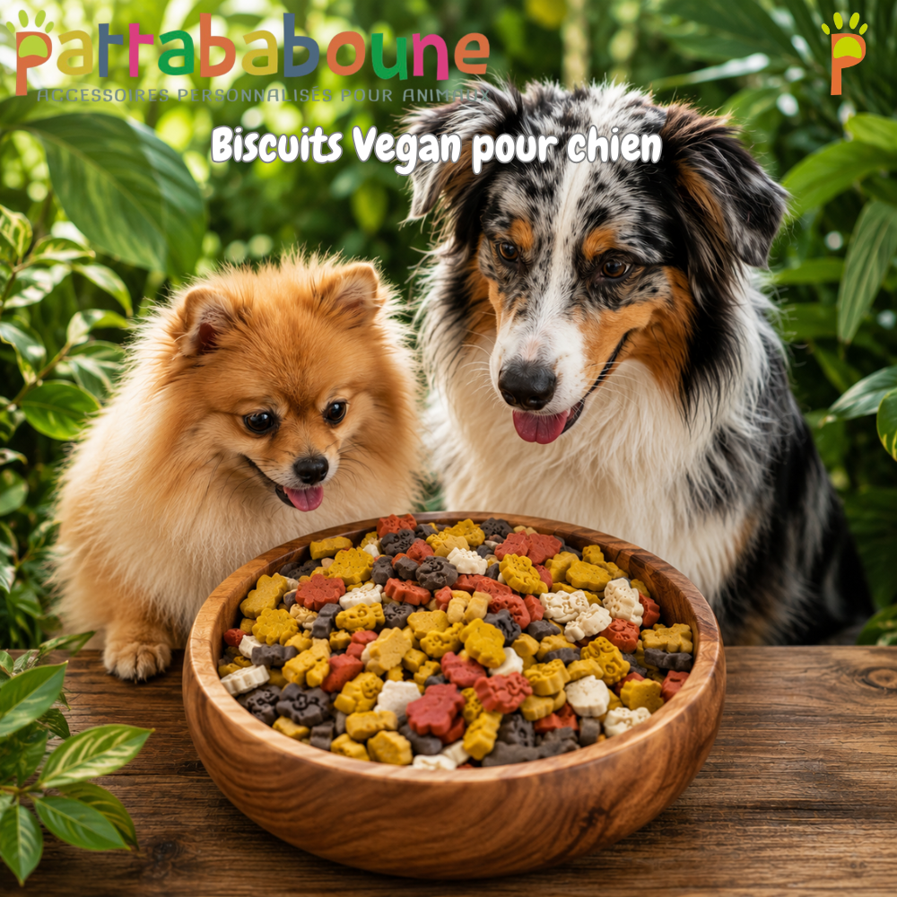 Biscuits vegan pour chien - Mini friandises d'éducation
