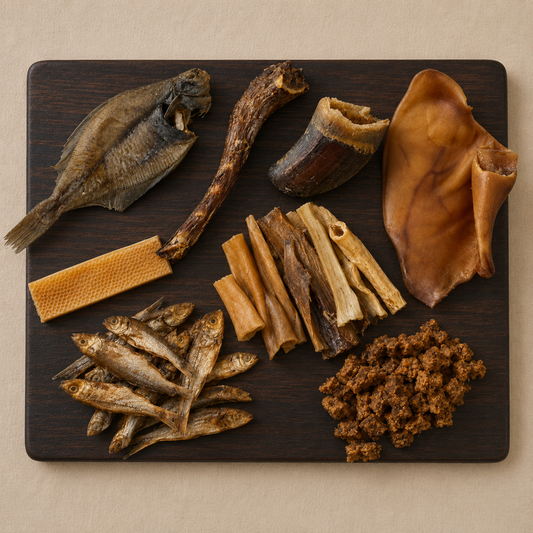 Box découverte friandises & mastications moyen & grand chien 100% naturelles