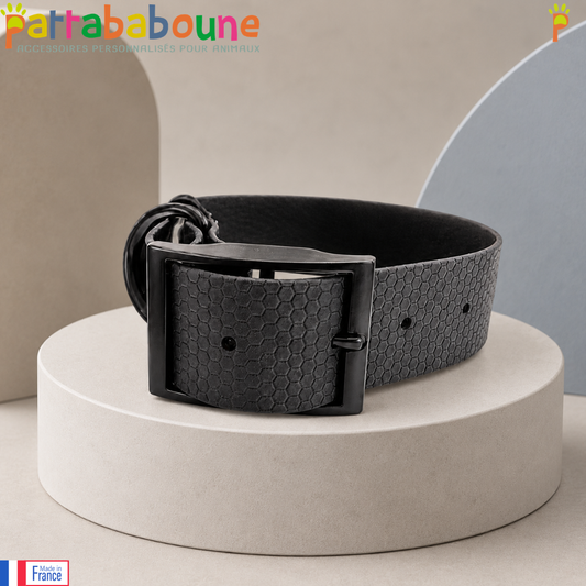 Collier personnalisé pour chien - Hexa & TPU 38 mm