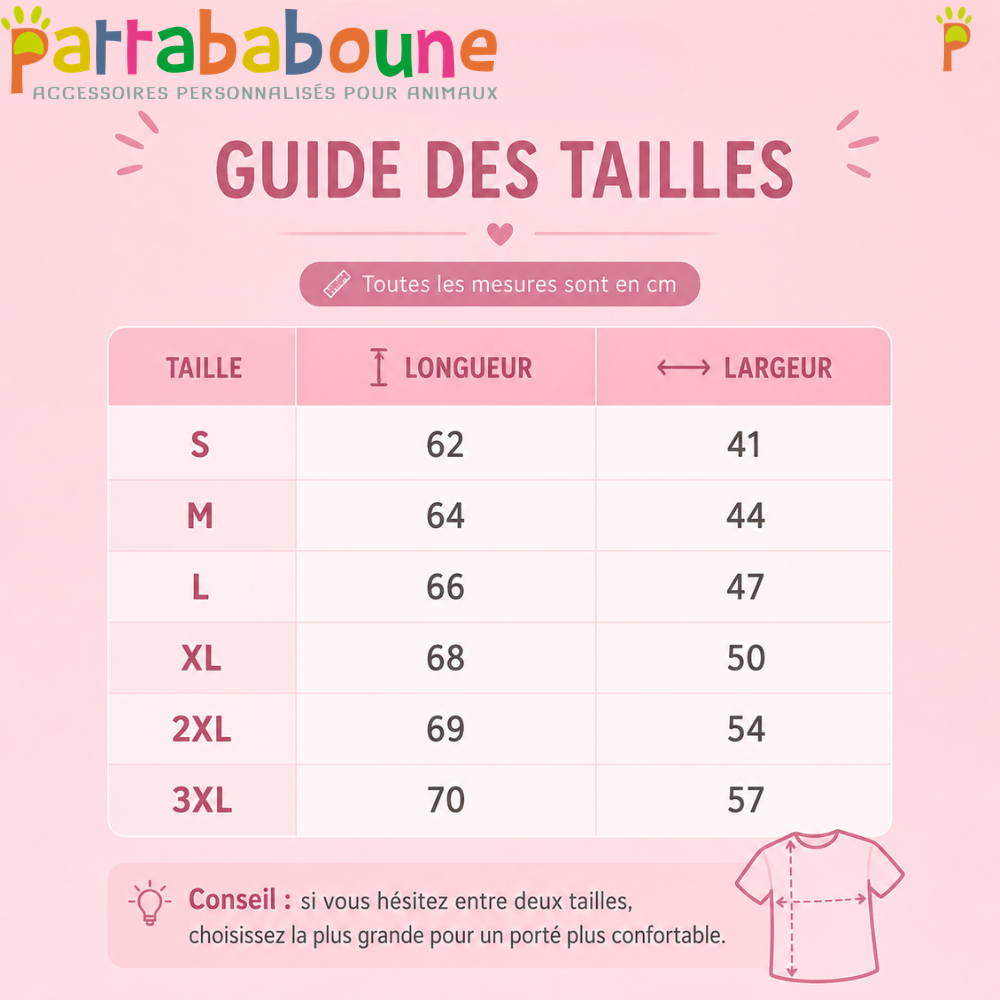 T-shirt col V Pattababoune 100% coton