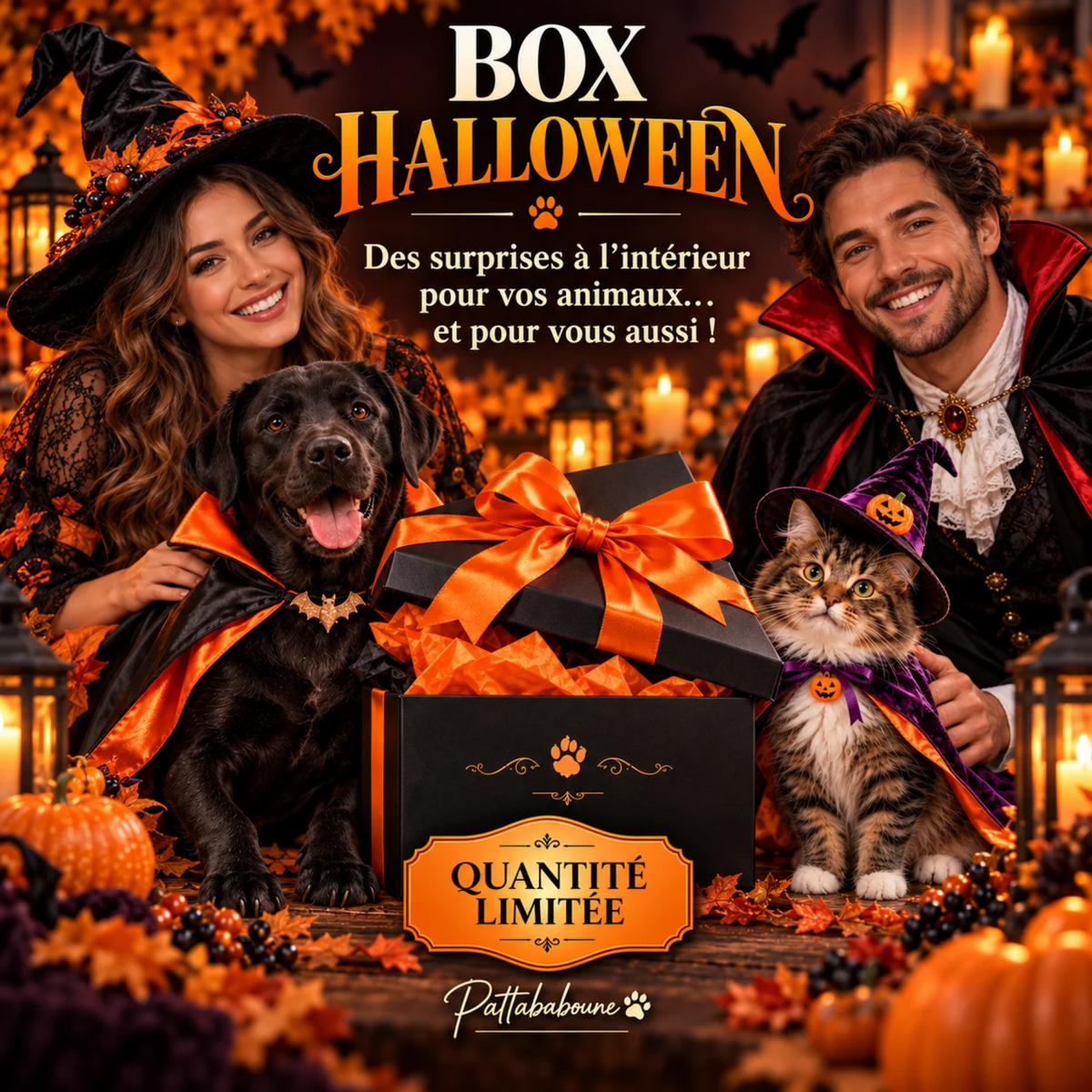 Box Halloween pour vous et votre compagnon