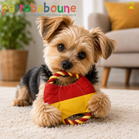 Jouet anneau volant pour chien